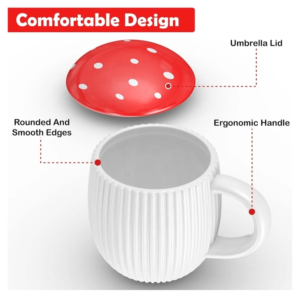 Mushroom Coffee Mug - Picture 3 of 5